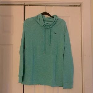 The Black Dog Women’s Cowl Neck Top. Size X-Small